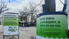 tržnica Ljubljana plakat