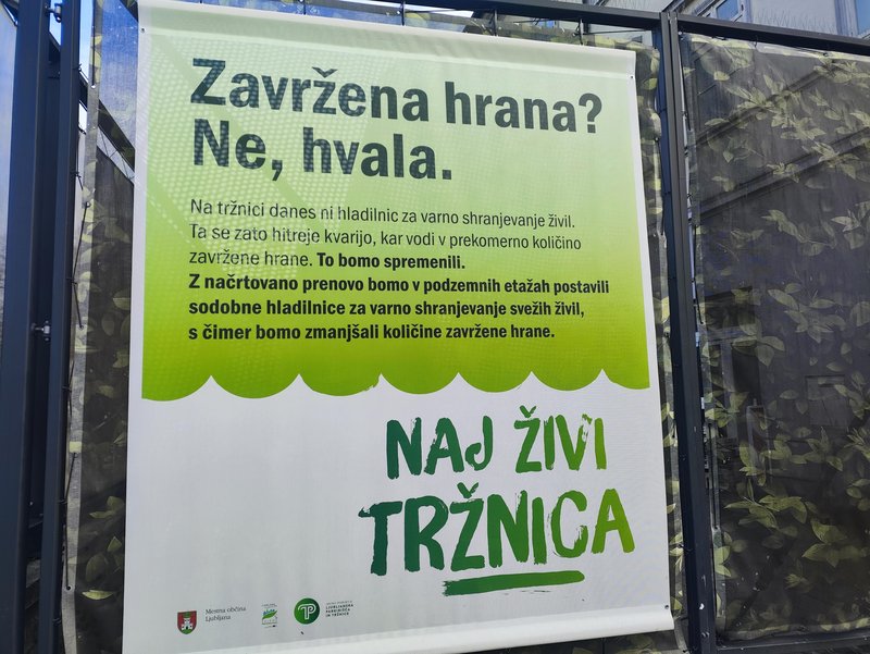 tržnica Ljubljana plakat