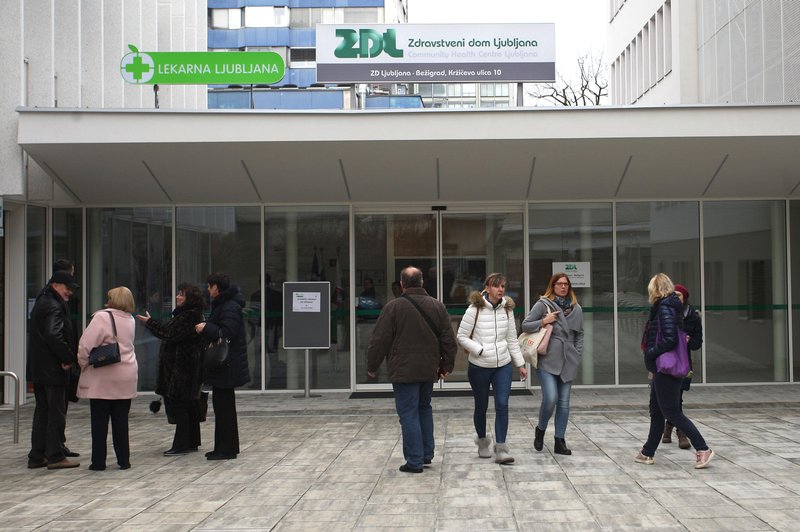 Krizne razmere v ZD Ljubljana: premalo zdravnikov in preveč bolnikov, vodstvo sprejelo drastičen ukrep (foto: Bobo)