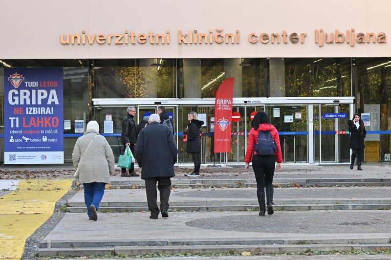 Izjemen porast respiratornih okužb, pod pritiskom tudi UKC Ljubljana (foto: Žiga Živulovič jr./Bobo)