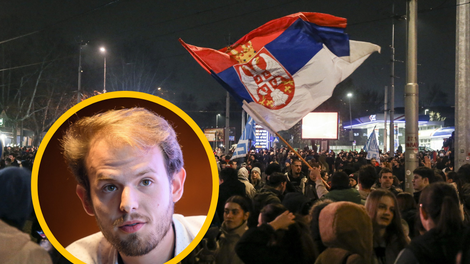 Faris Kočan protesti Srbija