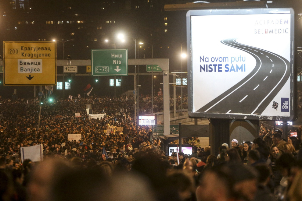 Srbija protesti