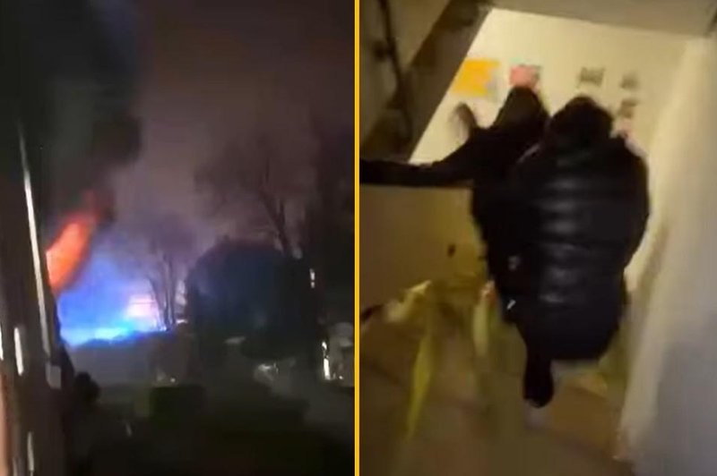 Videoposnetki dijakov, ob katerih boste obnemeli: takšna panika je vladala v dijaškem domu v Ljubljani (VIDEO) (foto: Facebook/Levstek Matej/posnetek zaslona)