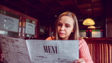 restavracija menu izbira hrana