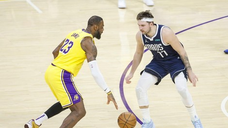 LeBron James o duetu z Dončićem: "To bo nekaj posebnega"