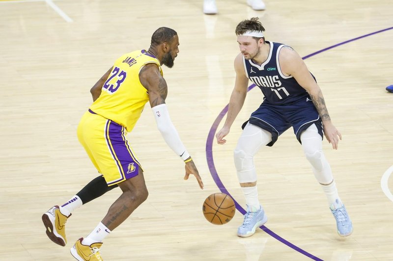 LeBron James o duetu z Dončićem: "To bo nekaj posebnega" (foto: Profimedia)