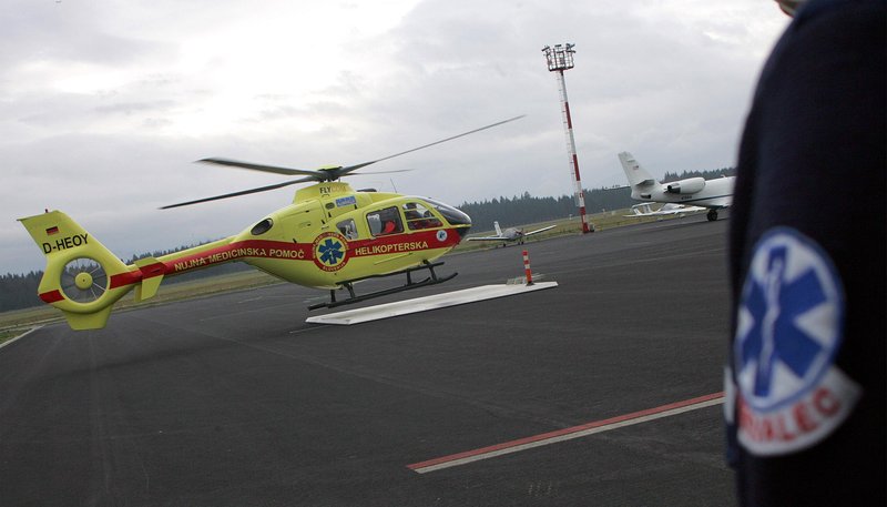 Helikopterska nujna medicinska pomoč HNMP zdravstvo medicina zdravje