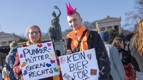 Munchen protesti proti desnici