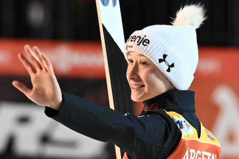 Neverjetna Nika Prevc v Lake Placidu še do druge zmage! (foto: Žiga Živulović/Bobo)