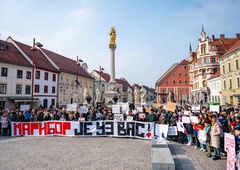 Shod tudi v Mariboru: "Ne podpiramo tega, kar se je včeraj zgodilo v Ljubljani"