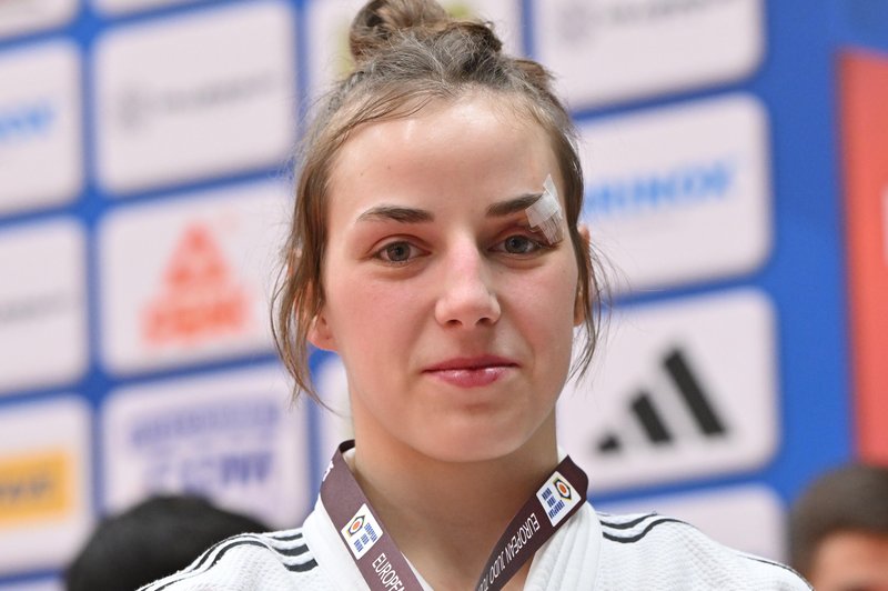 Judo uspeh za Slovenijo: Nika Tomc osvojila srebrno medaljo! (foto: Žiga Živulovič jr./Bobo)