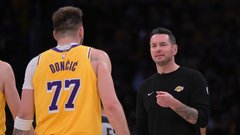 JJ Redick Luka Dončić Lakers Los Angeles Lakers trener