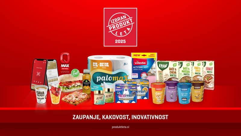 Kdo so letošnji prejemniki nagrade Izbran produkt leta? (foto: PRODUKT LETA)