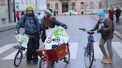 protest kolesarji Glas ljudstva Ljubljana