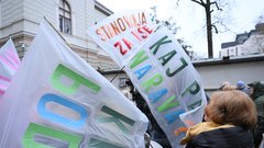 protest kolesarji Glas ljudstva Ljubljana