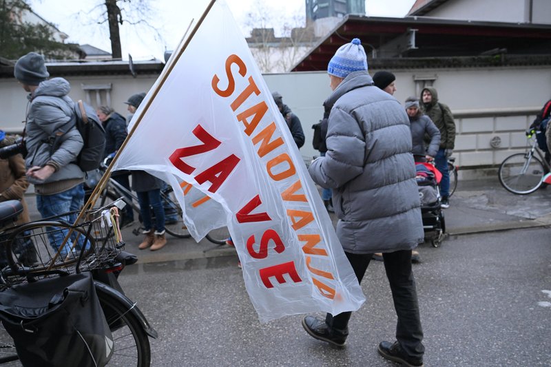 protest kolesarji Glas ljudstva Ljubljana