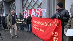 protest kolesarji Glas ljudstva Ljubljana