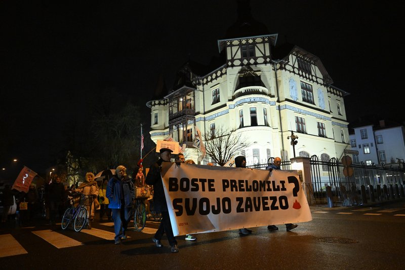 protest kolesarji Glas ljudstva Ljubljana