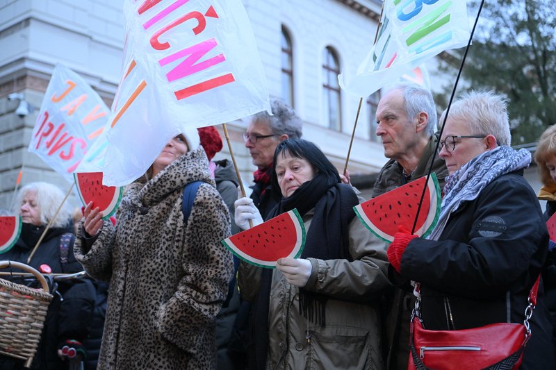 protest kolesarji Glas ljudstva Ljubljana