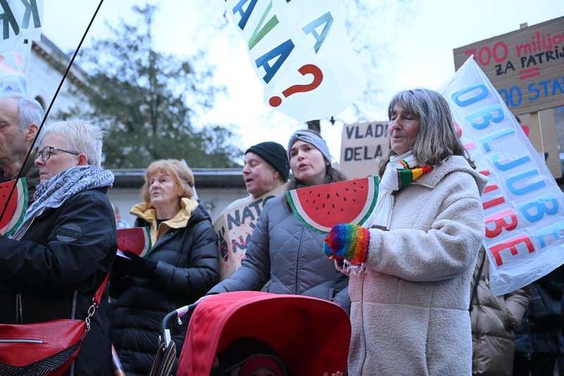 protest kolesarji Glas ljudstva Ljubljana