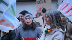 protest kolesarji Glas ljudstva Ljubljana