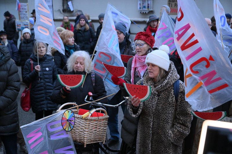 protest kolesarji Glas ljudstva Ljubljana