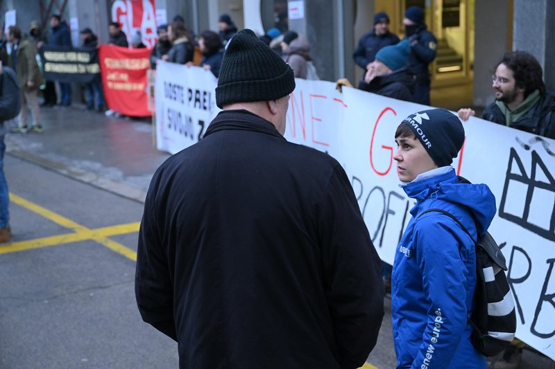 protest kolesarji Glas ljudstva Ljubljana