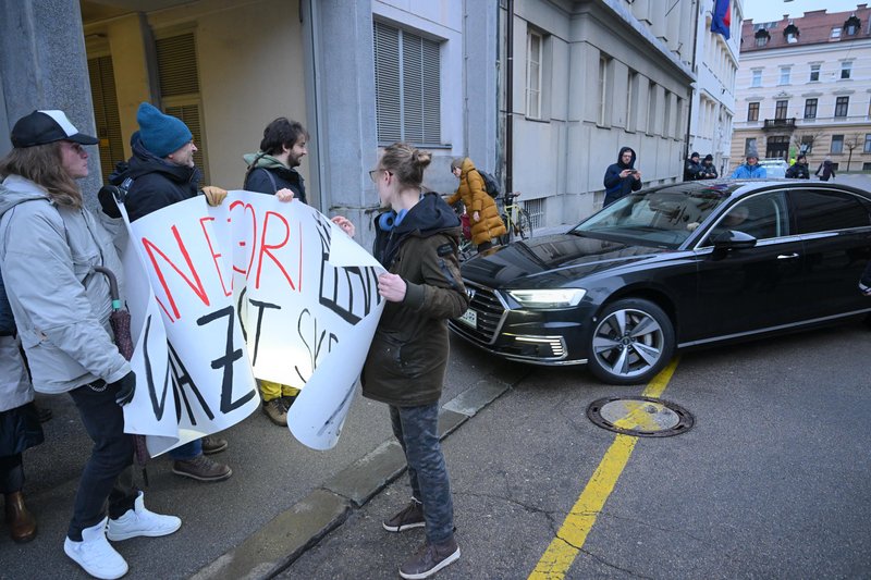 protest kolesarji Glas ljudstva Ljubljana