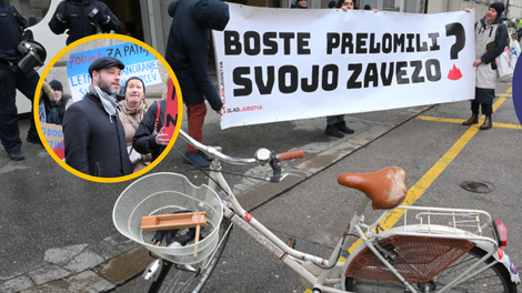 protest kolesarji Glas ljudstva Miha Kordiš