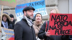 protest kolesarji Glas ljudstva Miha Kordiš