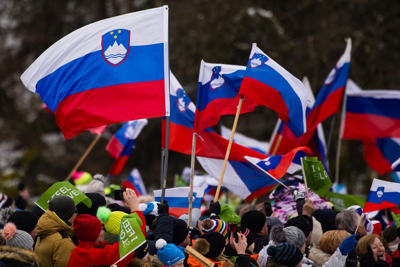 navijači Slovenija smučarski skoki Ljubno