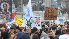 protest Srbija študentje Kragujevac