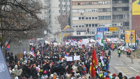 protest Srbija študentje Kragujevac