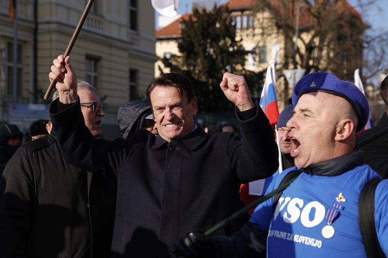 Pavel Rupar protest upokojenci