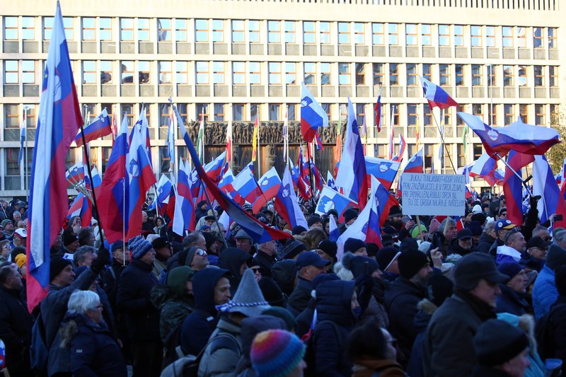 protest upokojenci