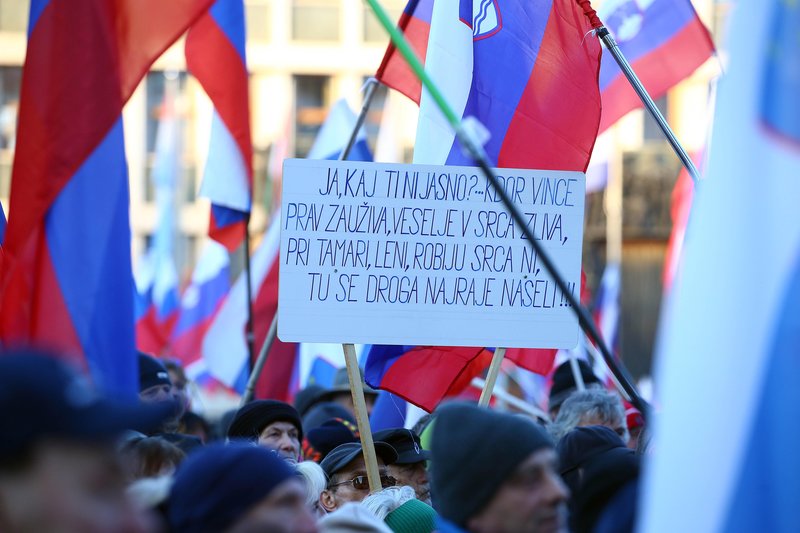 protest upokojenci