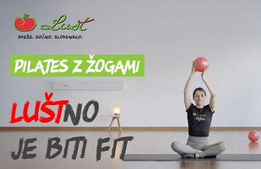 Pilates z žogo je tista vadba, ki res odlično krepi in oblikuje telo