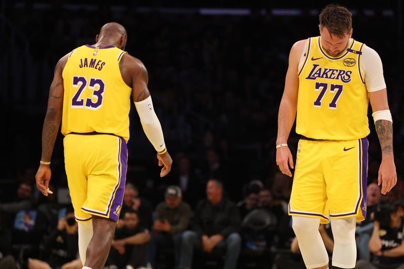 Lakers slavili brez Dončića – LeBron eksplodiral s 40 točkami (foto: Profimedia)