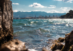 Sprehajalec na priljubljeni plaži na Hrvaškem ob pogledu v morje od groze ostal brez besed