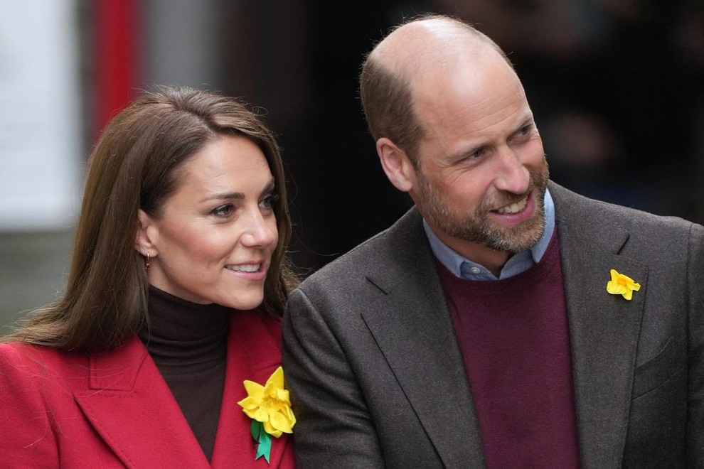 Kate Middleton in princ William peka pecivo priprava testo