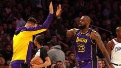 LeBron James Luka Dončić košarka Los Angeles Lakers šport