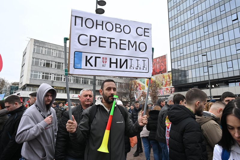 Niš protest Srbija