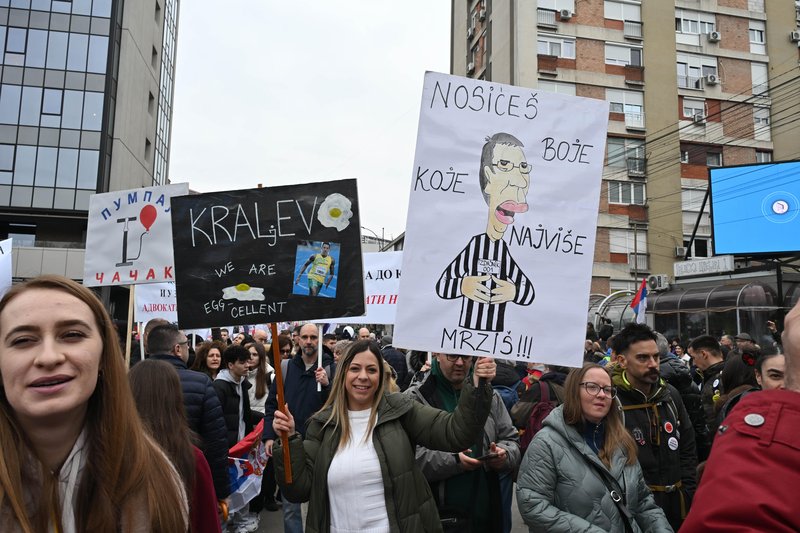 Niš protest Srbija