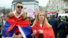 protest študentje Niš Srbija