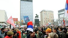 protest študentje Niš Srbija