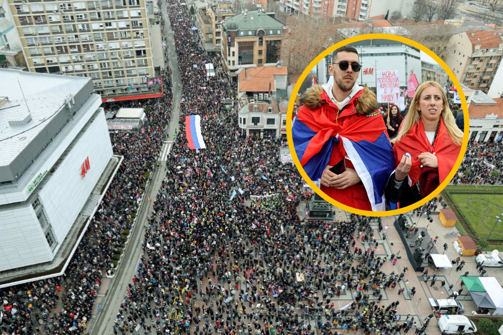 študentje Srbija Niš protesti