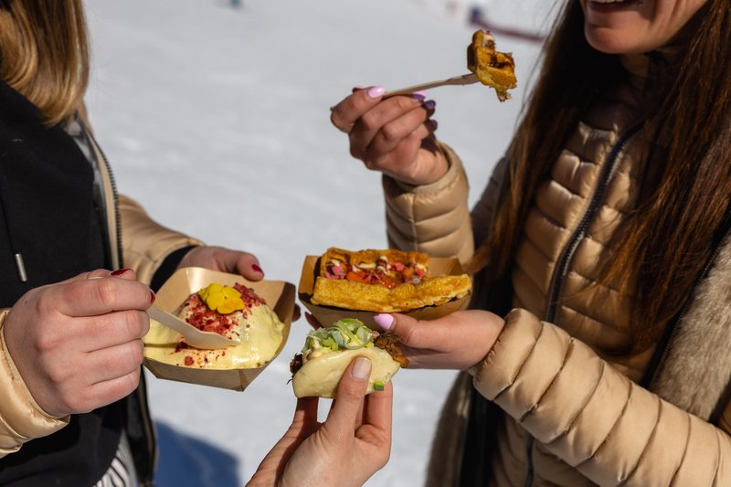 Gourmet Cup Ljubljana kulinarika Krvavec na snegu