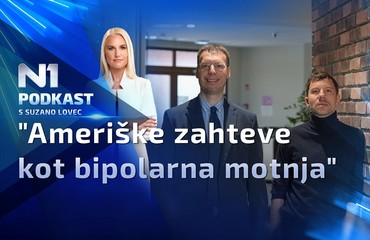 "Ameriške zahteve kot bipolarna motnja" | N1 podkast s Suzano Lovec