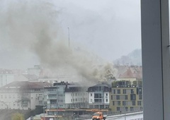 V središču Maribora velik požar: vemo, kje je zagorelo (FOTO)