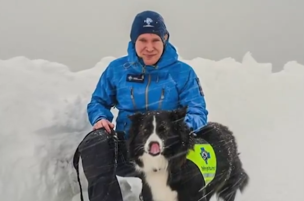 Neverjetna zgodba o čudežnem preživetju Slovenca, ki ga je na Norveškem zasul snežni plaz (foto: X/ScandinaviaWind/posnetek zaslona)